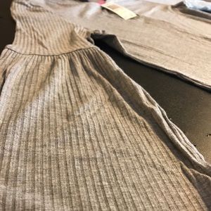 Chelsea & Theodore Misty Gray Dress